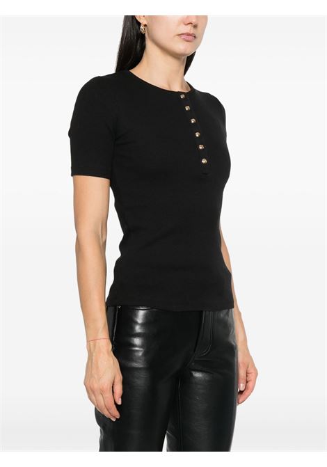 t-shirt alessia donna nera ANINE BING | A-08-10315BLK26